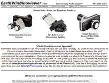 Tablet Screenshot of earthwinoptical.com